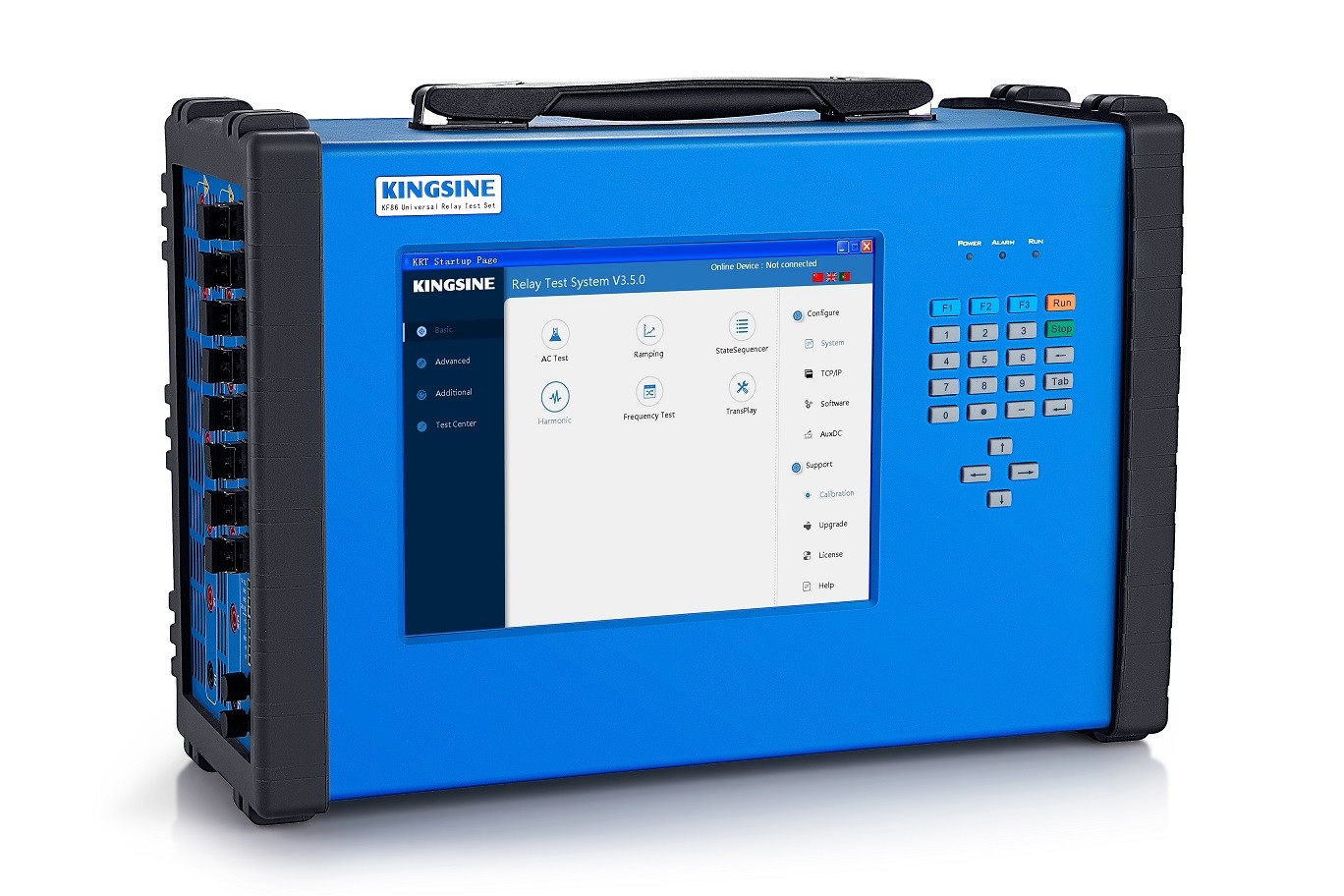 Buy cheap KINGSINE KF86 Frequency Relay Testing Universal Relay Test Complying IEC61850 product