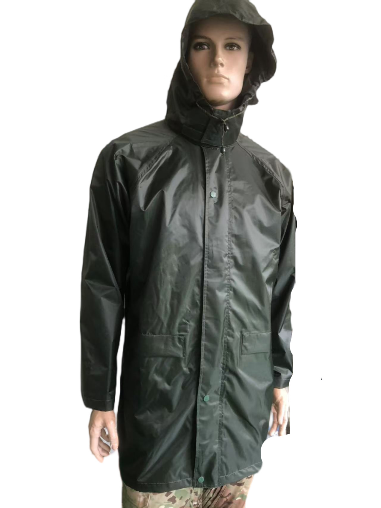 Buy cheap Polyester Waterproof Security Guard Uniform Tactical Training Raincoat product