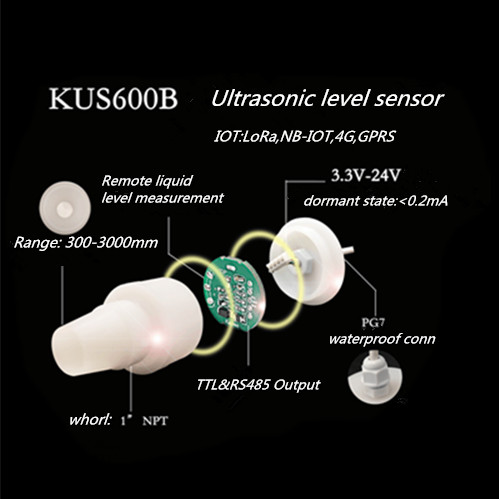 Buy cheap Waterproof RS485 300mm IOT Ultrasonic Transducer Sensor product