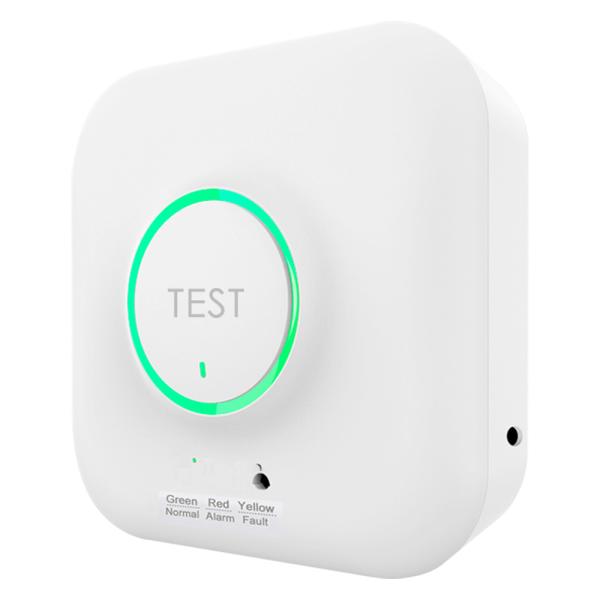 Natural Gas Methane Leak Detector Alarm Through Visual Audiable Message