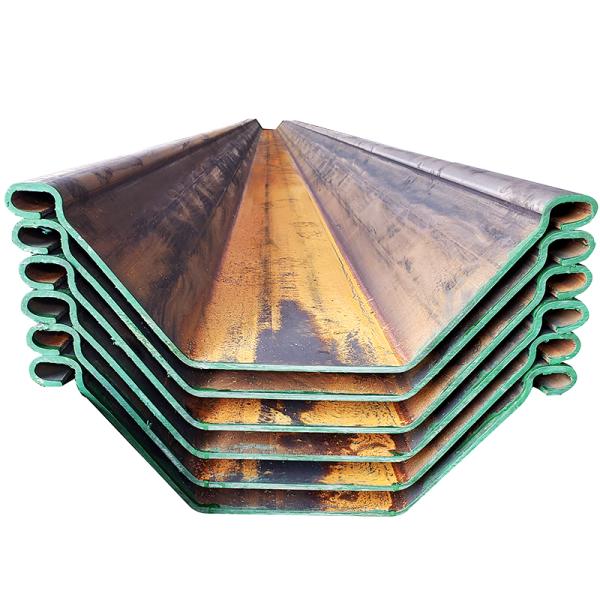 Q235 Q275 Q345 U Type Sheet Pile Type 2 400x100x10.5mm For Construction