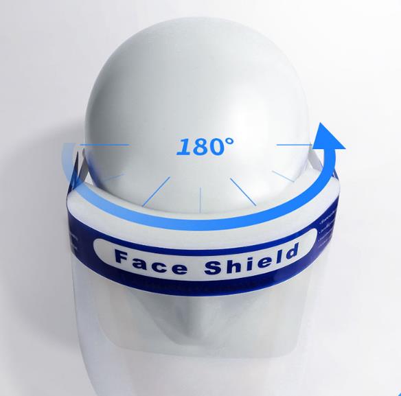 Disposable Pet Protective Face Shield Scratch Resistance Anti Foam Splash