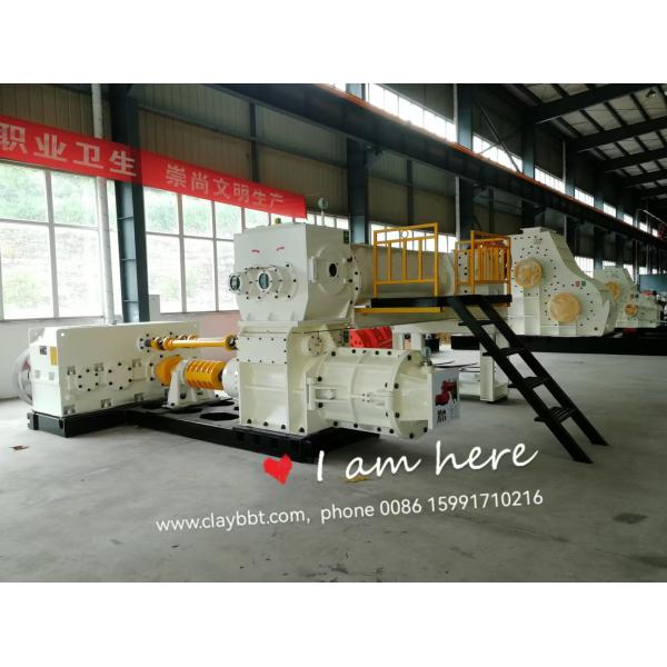 Fully Automatic Red Clay Brick Making Production Line Brick Forming Vacuum Extruder
