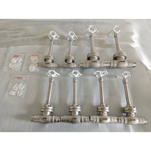 CE Certified Cryogenic Globe Valve with 5.0Mpa Maximum Pressure and Stainless Steel CF8/CF3 for LNG LOX LIN LAR Applications