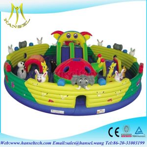 Buy cheap Hansel 2015 Affordable attractive inflatable jumping castle slide bouncers product