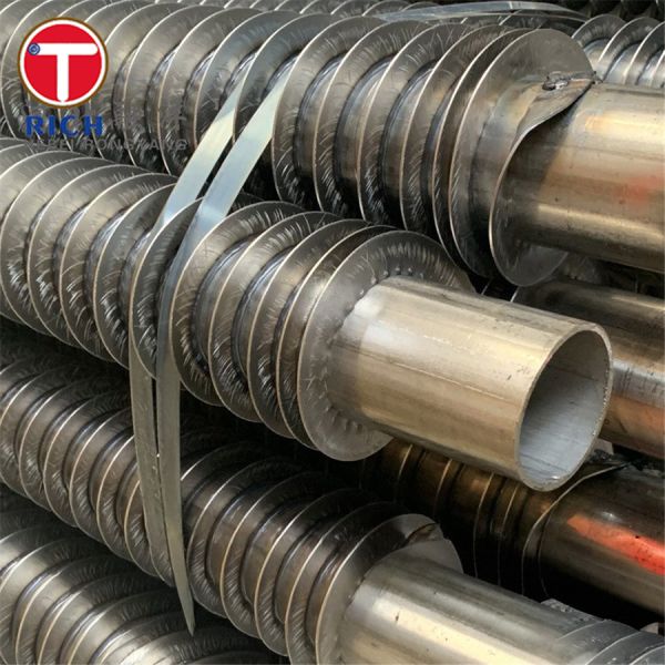 KL Type Fin Tube Stainless steel Knurled L Footed Finned Tube For Heat Exchanger