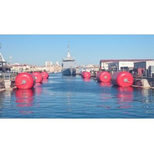ISO Certificated Durable Foam Filled Polyurethane Floating Fender
