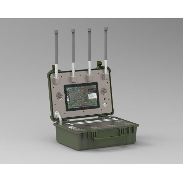 2.4G 5.8g 1.4G 5, 2g 900m Uav Signaling Equipment Uav Defense System Briefcase
