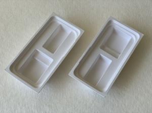 Buy cheap Sustainable Molded Pulp Inserts Bagasse Eco Custom Packaging Smart Phone product