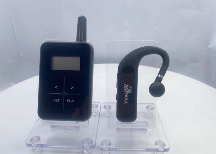 Lithium Battery Tour Guide Receiver With GFSK Modulation
