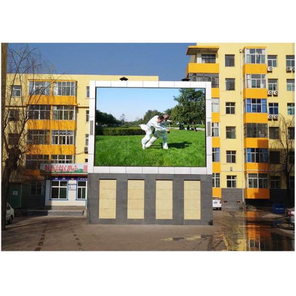 Digital Outdoor Full Color LED Display Screen P4 64x32 Points Module Resolution