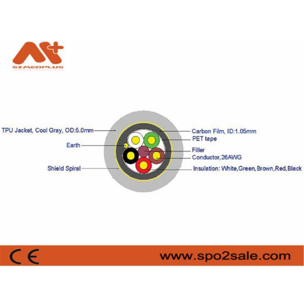 Szmedplus Patient Monitor Accessories Raw Tpu Medical Spo2 Cables For Repair