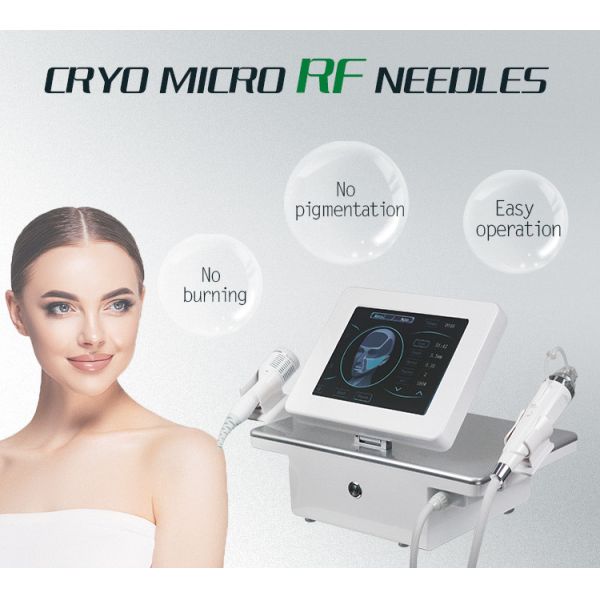 2in1 Gold Microneedle RF Lifting Machine Anti Aging Fractional Machine