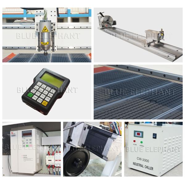 4 Axis cnc wood engraving machine with rotary device for optional