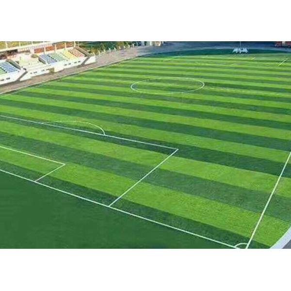PP+PE Nonwoven Backing 3/4'' Gauge Football Field Artificial Turf