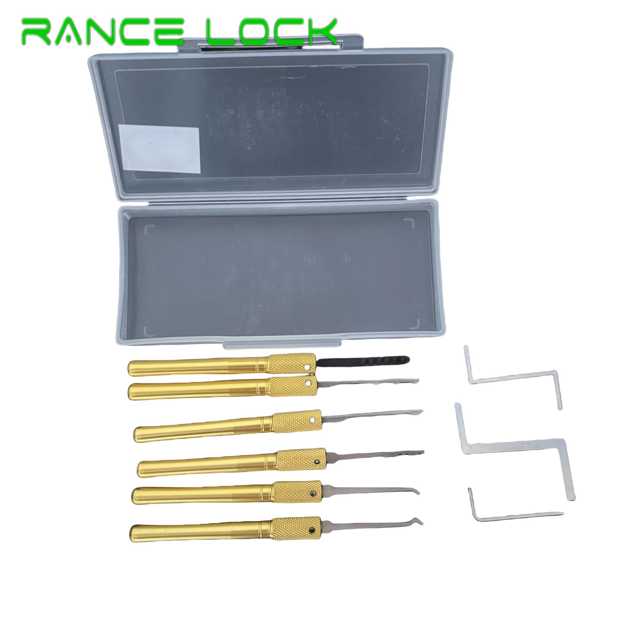 Buy cheap Stainless Steel Broken Key Remover 6pcs Professional Lock Pick Set product