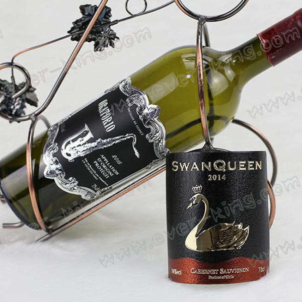 Logo Engraved Luxury Wine Custom Liquor Labels