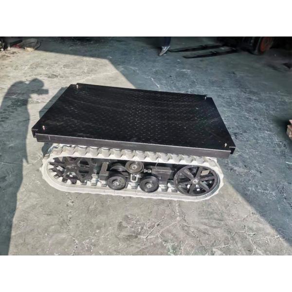 Engineering Machinery Small Rubber Track Undercarriage With Platform Loading 300kg