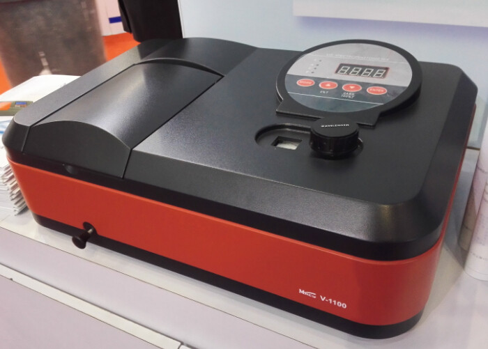 Buy cheap Single Beam Visible Ultraviolet Spectrophotometer Universal Parallel Interface product