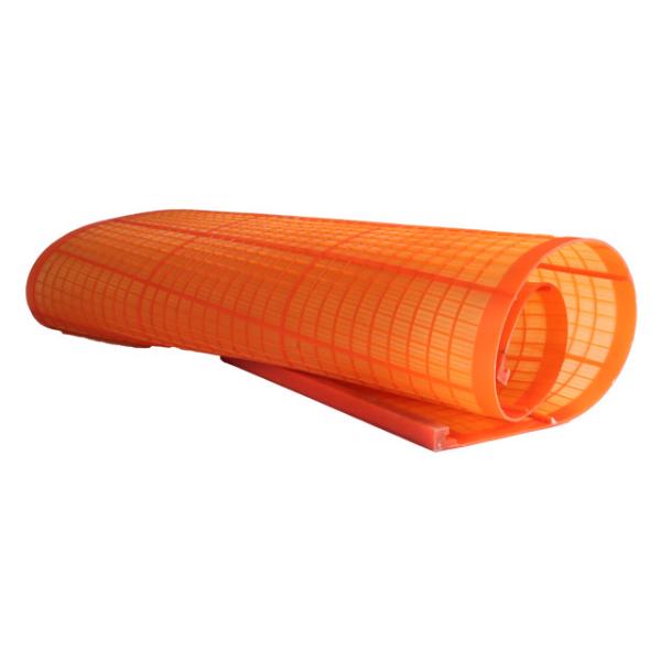 Wear Resistance Polyurethane Screen Panels / Polyurethane Fine Screen For Wet Materials