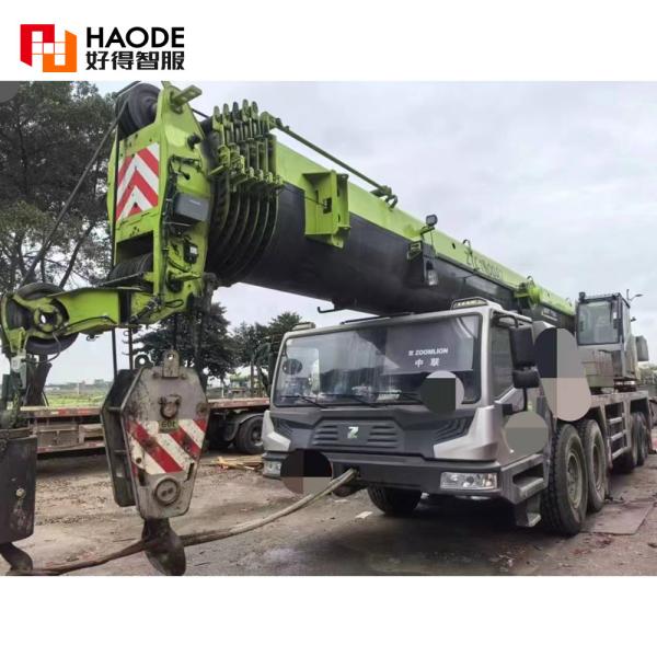 80000kg Rated Loading Capacity 2022 Zoomlion 100A7 100 ton 75m Arm Length Truck Crane