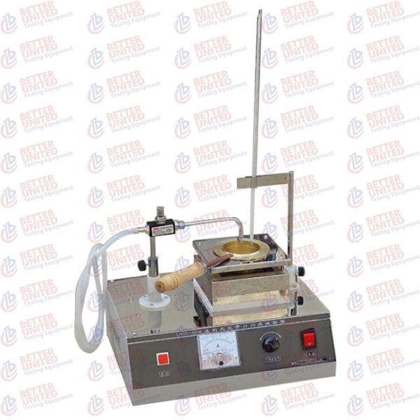 ASTM D92 Cleveland Open Cup Flash Point Apparatus / Flash And Fire Point Tester
