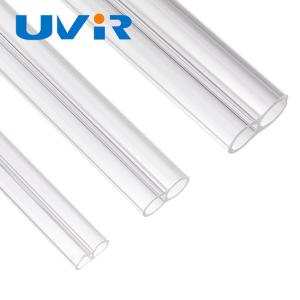 China Clear Quartz Twin Tube Infrared Heater 15x33mm on sale