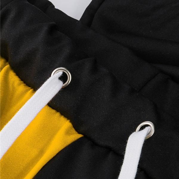 Colorful Slim Fit Mens Casual Jogger Pants With Drawstring Closure Type