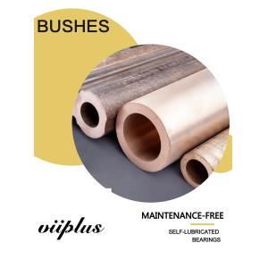 C95400 Solid Lubricant Bearings America Graphite Plugged Bronze Bushing