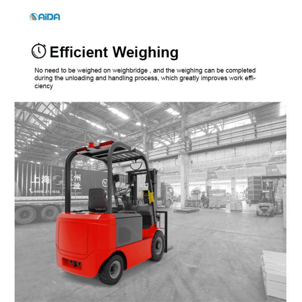 LED Display Digital Forklift Scales for Fast and Accurate Load Measurement Optional Division 0.1-5kg