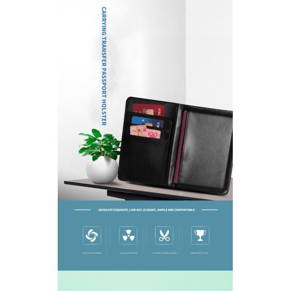 Others Pattern Type Blank Sublimation Travel Passport Holder with PU Leather Material