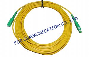 Buy cheap High Stability Fiber Optic Cable Assembly , CATV System SM Simplex SC SC Patch Cord​ product