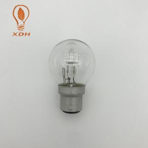 Buy cheap B22 220V 240 Volt Halogen Light Bulbs , 2700K 18W 28w SES Halogen Candle Bulb product
