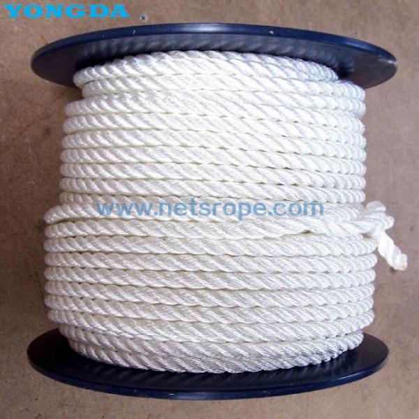 High Tensity Polyester Filament Braided Rope 48mm 6 Strand