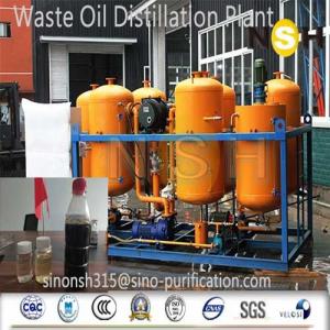 Buy cheap 380V 3P Recycled Waste Oil Vacuum Distillation Machine product