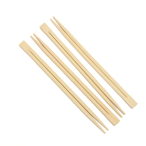 Bamboo Twin Chopsticks 100% Natural Color Disposable Japanese Sushi with Polished Finishing