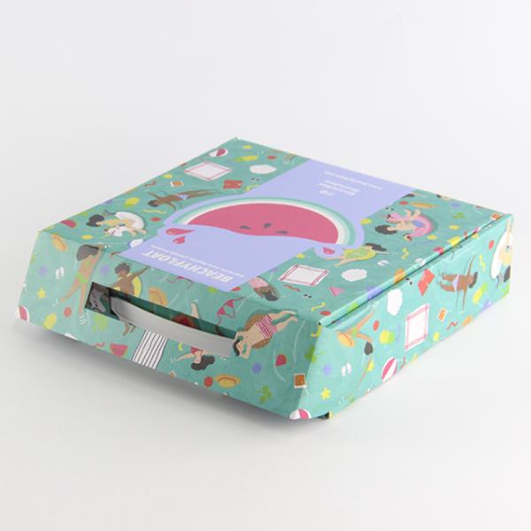 Ecofriendly Recycled Cardboard Mailer Boxes Briefcase With Handle Ribbon Custom Printed