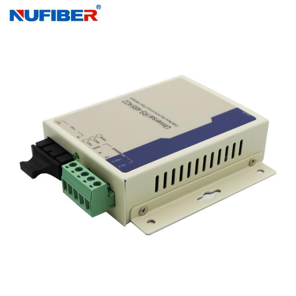 NUFIBER SM Duplex 1310nm 20KM SC RS485 RS422 Serial To Fiber Converter