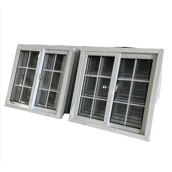 UPVC PVC House Sliding Windows Supplier Grill Design With Mosquito Net