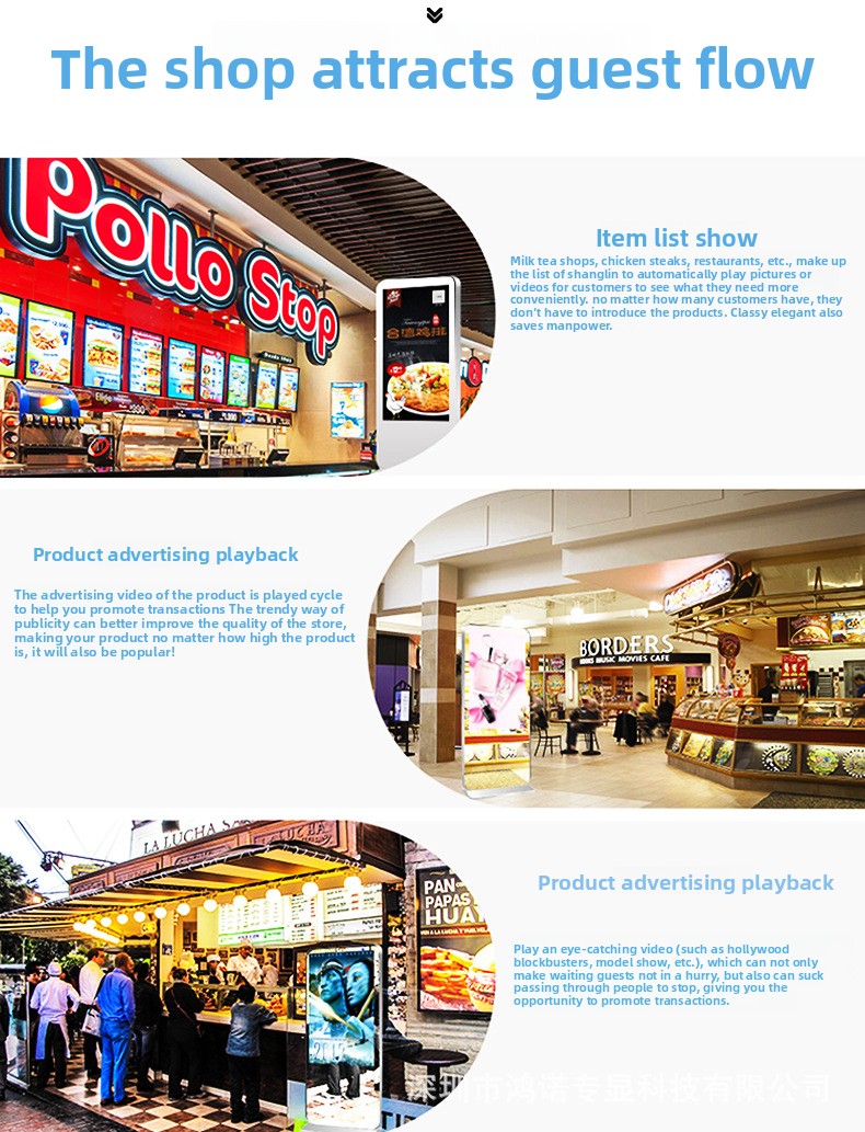 Explosion-Proof 75 Inch Standing Digital Signage for Indoor & Outdoor Use