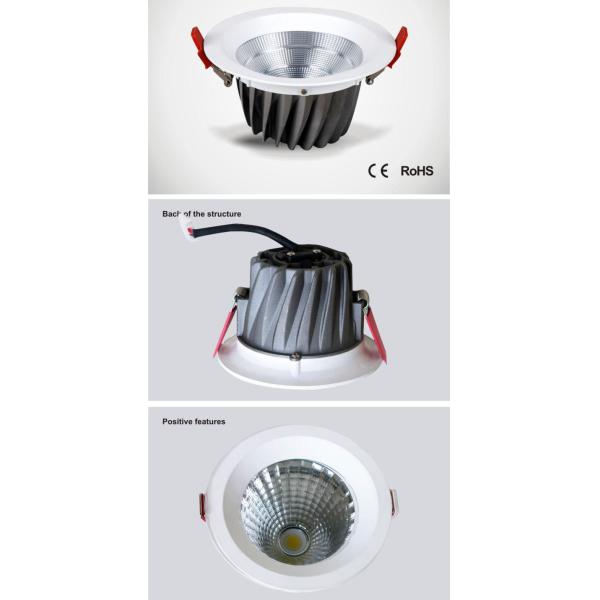 hole size Φ120MM 15W COB downlights led spots AC100-265V IP20