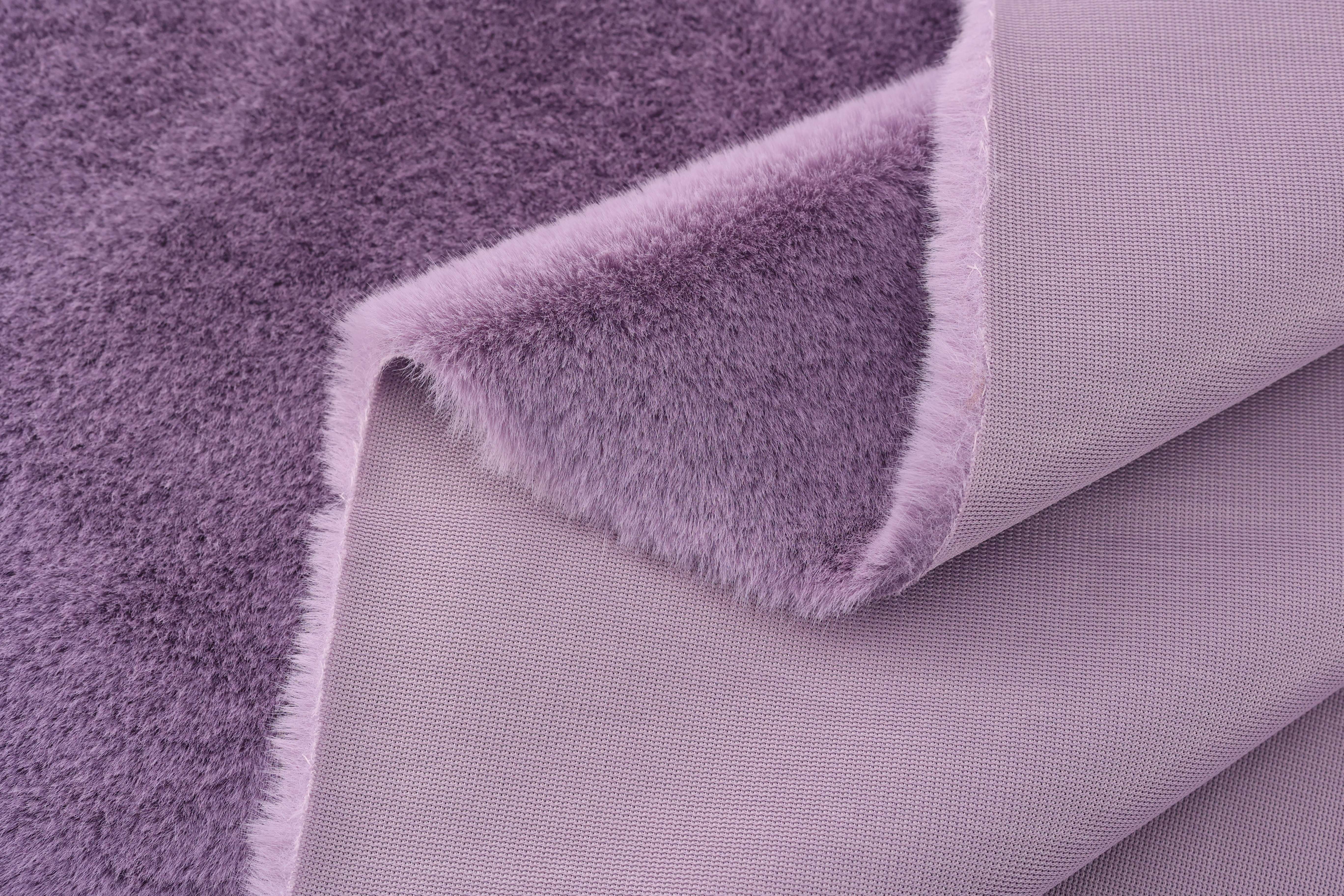 Stock Many Color 100% Polyester 20mm 670GSM Plush Thick Faux Lifelike Mink Sable Fur for Blankets Women's Coat Pet Blanket