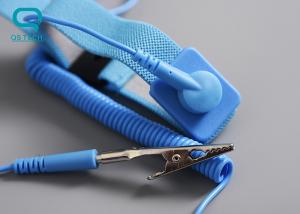 China Antistatic Wrist Strap Band Grounding for ESD Cleanroom, Blue Color 1.8M on sale