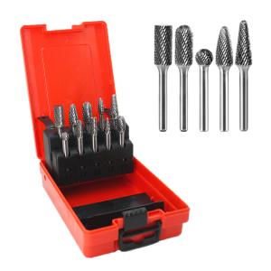 Precision Cutting Tungsten Carbide Burr Set For Grinding Polishing Shaping