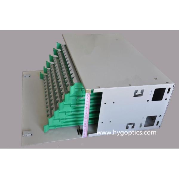 24 Core Fiber Carbon 2U Odf Optical Distribution Frame