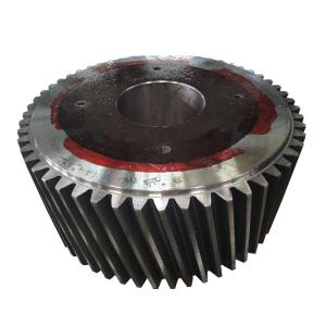 Buy cheap Cylindrical 45# Steel 2 Mold Crown Pinion Steel Gear Wheel from wholesalers