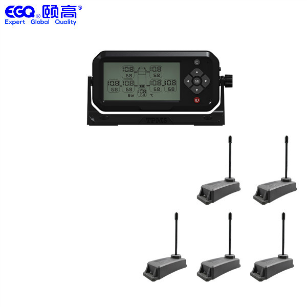 China Wireless Car LCD Truck Tyre Pressure Monitoring System on sale