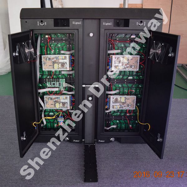 Waterproof 10 Mm SMD3535 Full Color Led Signs Outdoor 960 By 960 Mm Cabinet