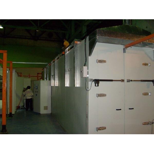 Metal Powder Coating Line With Manual Spray Guns Designed And Customized