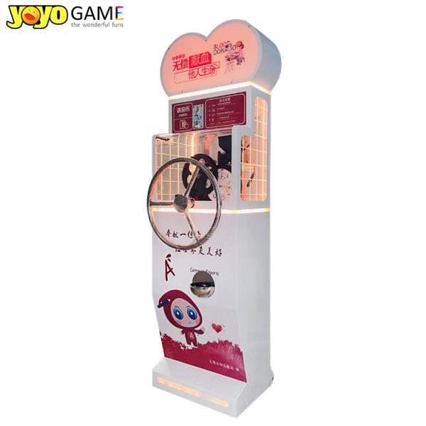 Souvenir Coin Penny Press Vending Machine With Promotion Screen For Tourism